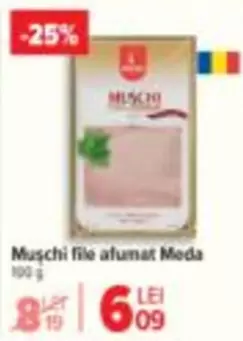 Muschi file afumat