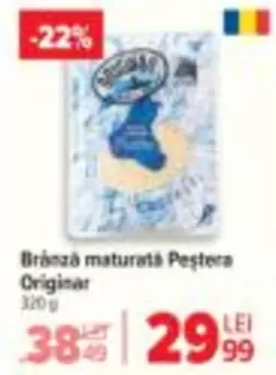 Brânză maturată Peștera Original