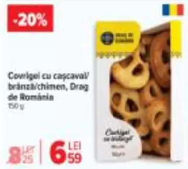 Covrigei cu cascaval, brânză/chimen