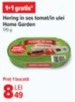 Hering in sos tomat/in ulei