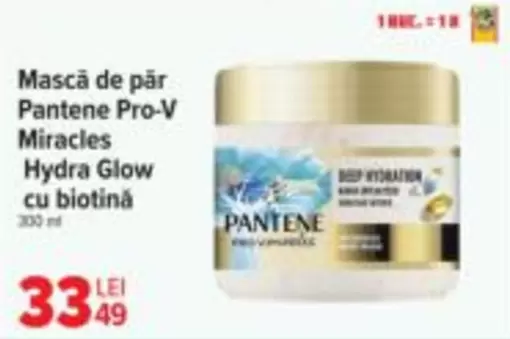 Masca de păr Miracles Hydra Glow cu biotină