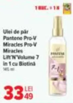 Ulei de păr Miracles Pro-V Lift'N'Volume 7 în 1 cu Biotină