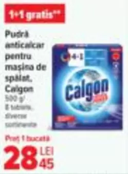 Pudră anticalcar pentru mașina de spălat