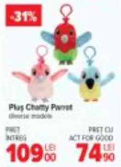 Plus Chatty Parrot