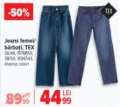 Jeans femei/bărbați