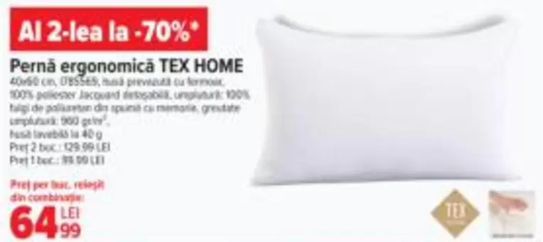 Pernă ergonomică