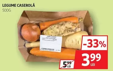 LEGUME CASEROLĂ