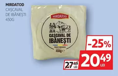 CAȘCAVAL DE IBĂNEȘTI