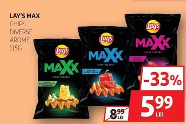 Lay's - CHIPS DIVERSE AROME