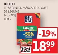 BAZĂ PENTRU MÂNCARE CU GUST DE LEGUME