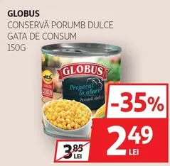 CONSERVĂ PORUMB DULCE GATA DE CONSUM
