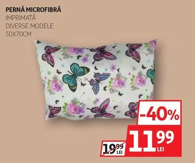 PERNĂ MICROFIBRĂ