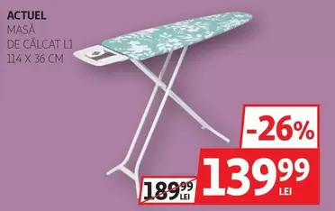 Actuel - MASA DE CĂLCAT L1