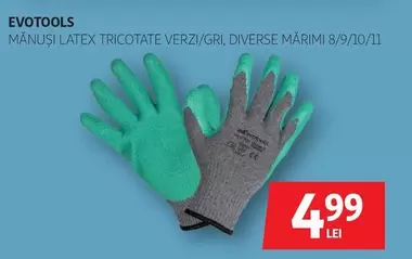 Mănuși Latex Tricotate