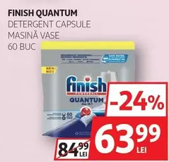 DETERGENT CAPSULE MASINĂ VASE 60 BUC