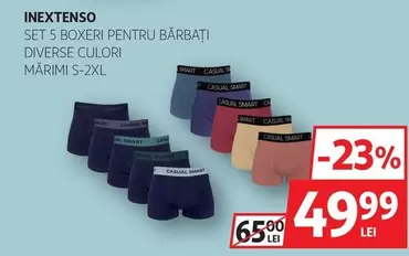SET 5 BOXERI PENTRU BĂRBAȚI