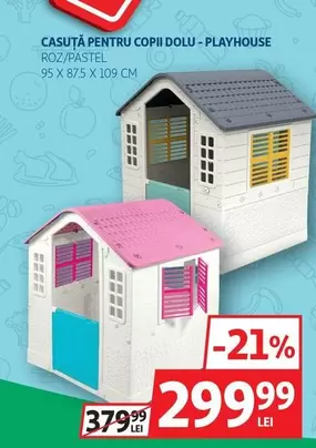 CASUȚĂ PENTRU COPII DOLU - PLAYHOUSE