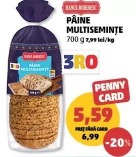 PÂINE MULTISEMINȚE