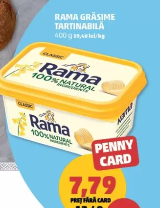 GRĂSIME TARTINABILĂ