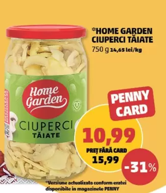 CIUPERCI TĂIATE