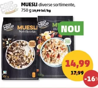 MUESLI diverse sortimente