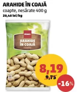 ARAHIDE ÎN COAJĂ