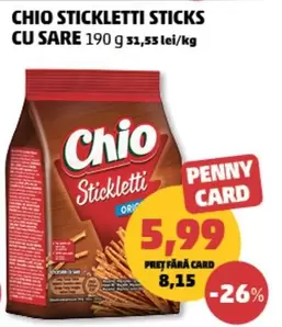 Chio - STICKLETTI CU SARE