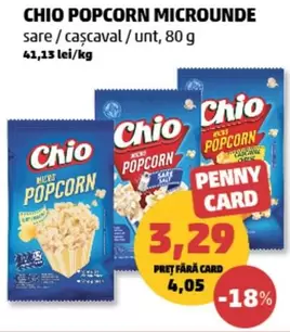 Chio - POPCORN MICROWAVE