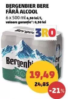 BERGENBIER BERE F
AR
ALCOOL