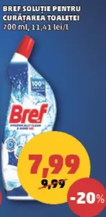SOLUȚIE PENTRU CURĂȚAREA TOALETEI