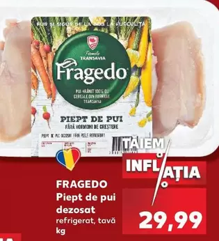 Pele - Piept de pui dezosat refrigerat