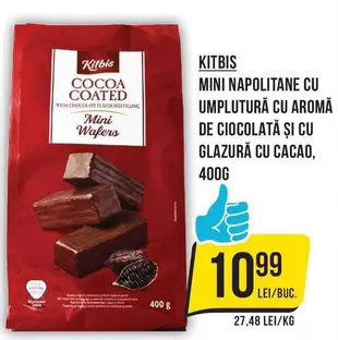 MINI NAPOLITANE CU UMPLUTURĂ CU AROMĂ DE CIOCOLATĂ ȘI CU GLAZURĂ CU CACAO
