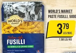 PASTE FUSILLI, 500G