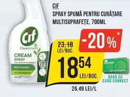 Cif - SPRAY SPUMĂ PENTRU CURĂȚARE MULTISUPRAFEȚE