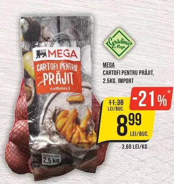 CARTOFI PENTRU PRĂJIT