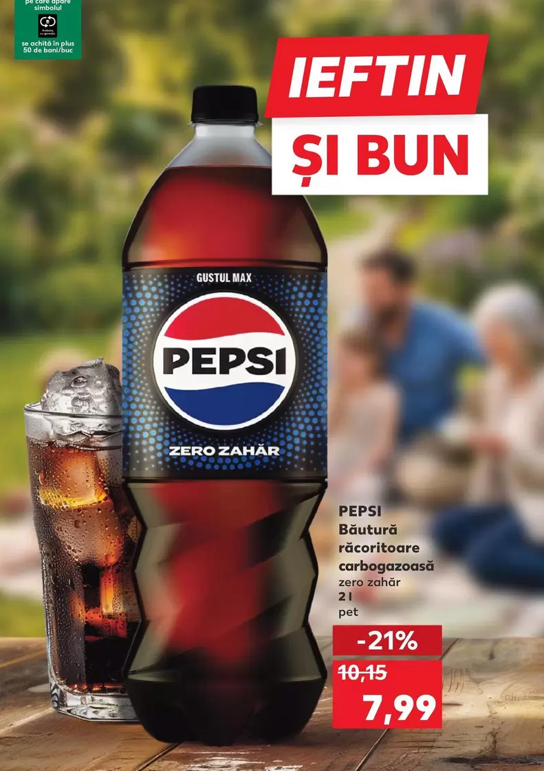 Pepsi - Zero Zahăr
