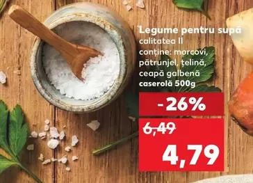 Legume pentru supă