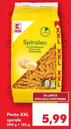 Paste XXL spirale