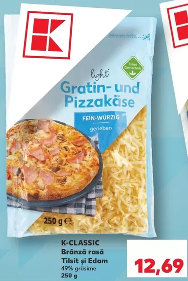Gratin- und Pizzakäse