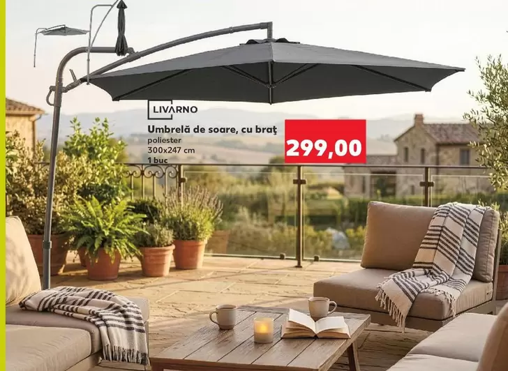 Umbrelă de soare, cu brot