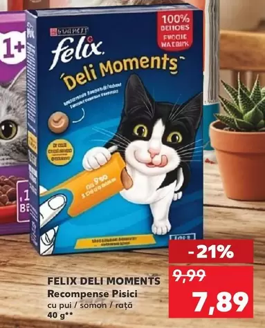 Deli Moments Recompense Pisici cu pui / somon / rață