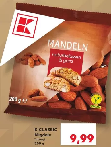 MANDELN natur-belassen & ganz