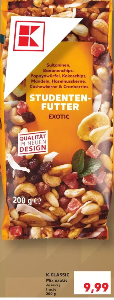 STUDENTEN-FUTTER EXOTIC