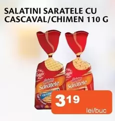 SALATINI SARATELE CU CASCAVAL/CHIMEN