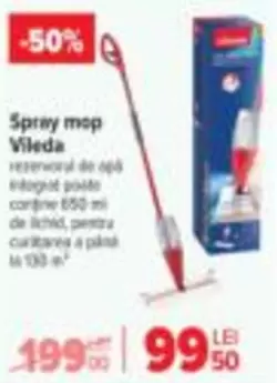 Spray mop