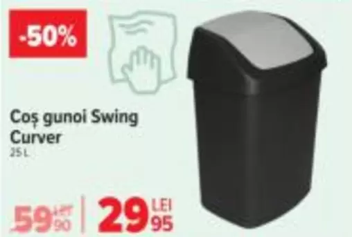 Coș gunoi Swing Curver