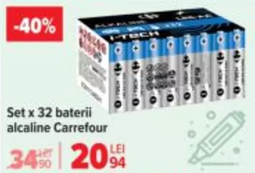Set x 32 baterii