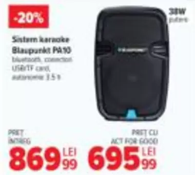 Sistem karaoke PA10