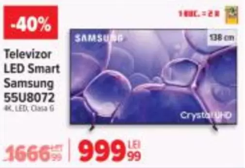 Televizor LED Smart 55U8072