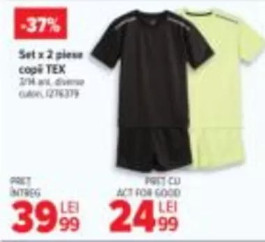 Set x 2 piese copii TEX 2/4 ani, diverse